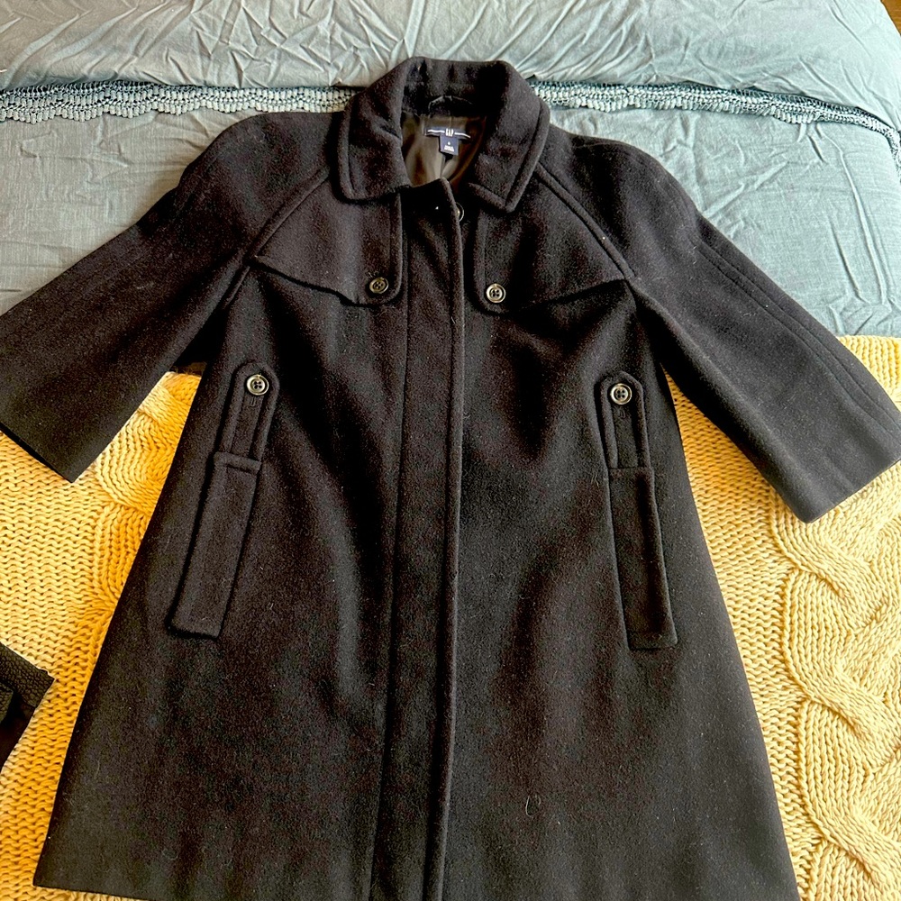 Peacoat black from the Gap